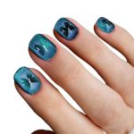 Monquice Butterfly Cat Eye Glossy Press On Nails - 1