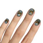 Monquice Butterfly Cat Eye Glossy Press On Nails - 2