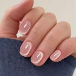 Monquice Pink Cat Eye Glossy Press On Nails - 1