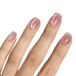 Monquice Pink Cat Eye Glossy Press On Nails - 2