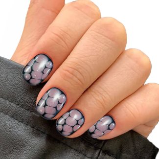 Monquice Y2K Reptile Snake Short Press On Nails - 1