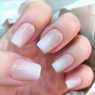 Monquice Ombre Ballerina Press On Nails - 1